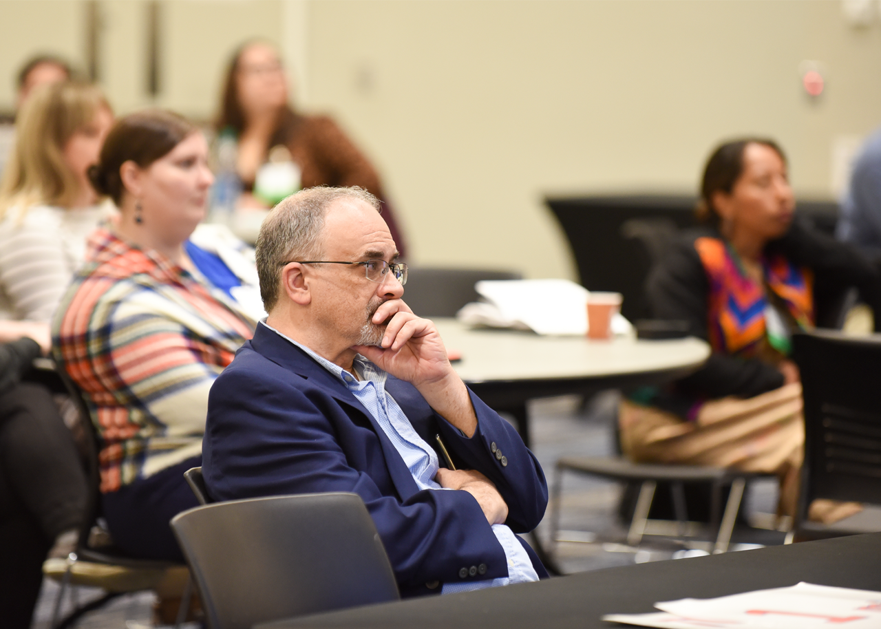 Brian Rosenblum at the 2019 DH Forum